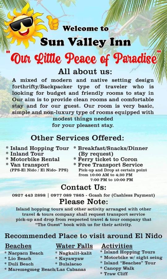 Backpackers Inn Gardenview Inn El Nido Extérieur photo